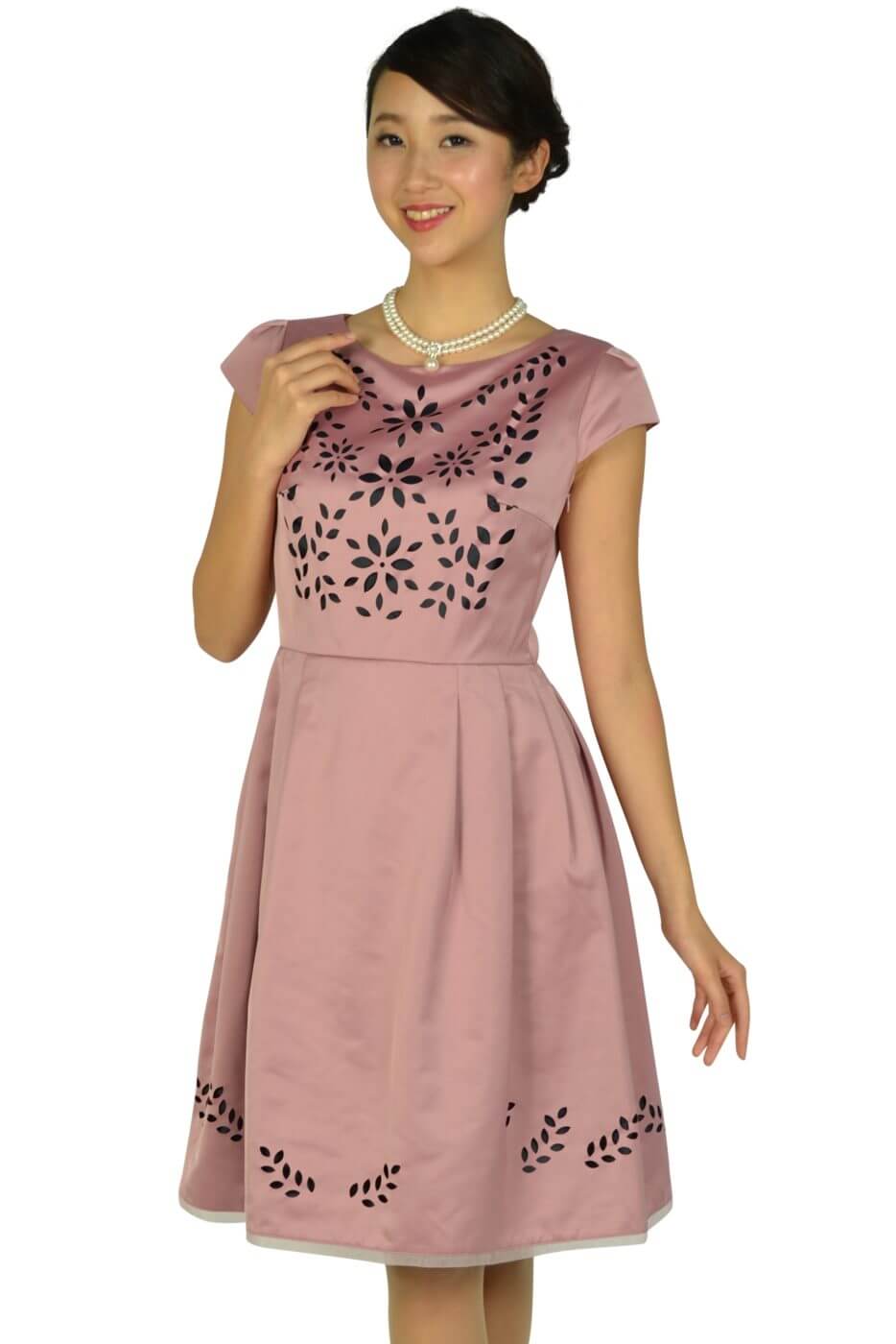 トッカ （TOCCA）フラワーカット品ありピンクドレス